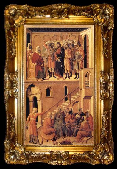 framed  Duccio di Buoninsegna Peter